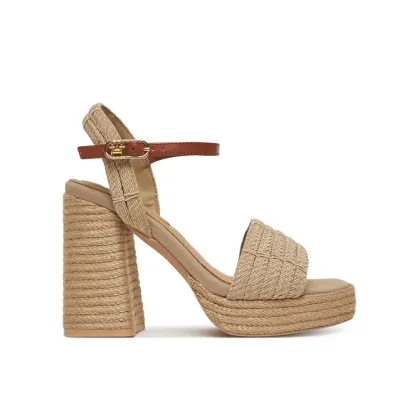 Zdjęcie Tommy Hilfiger Espadryle Rope Heel Platform Sandal FW0FW08425 Beżowy