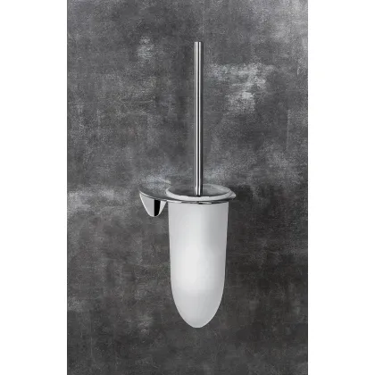 Zdjęcie Włoska wisząca szczotka do WC w chromowanym wykończeniu