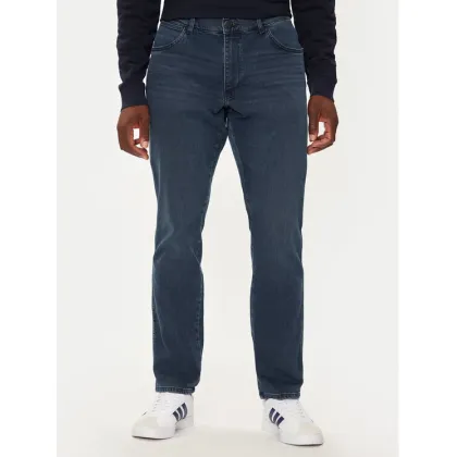Zdjęcie Wrangler Jeansy River 112356840 Granatowy Tapered Fit