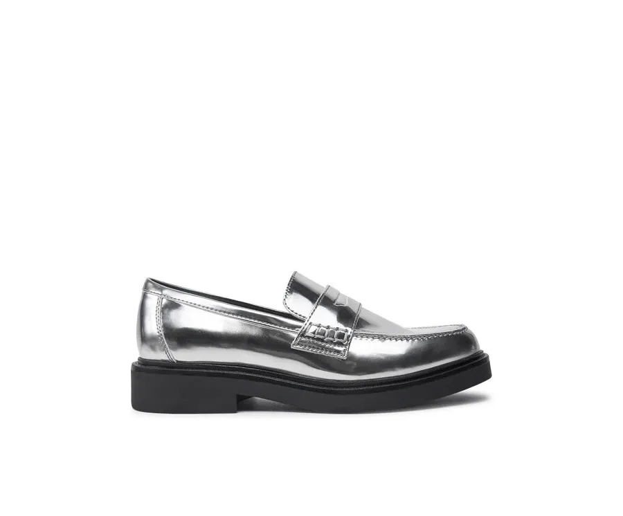 obrazek 1 Aldo Loafersy Verima 13838579 Srebrny