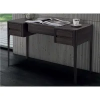Picture Solid Fontana desk made of thermally treated oak