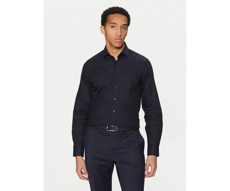 obrazek 1 Calvin Klein Koszula K10K113840 Granatowy Slim Fit