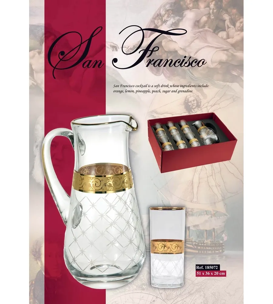 picture 1 Glass Set San Francisco