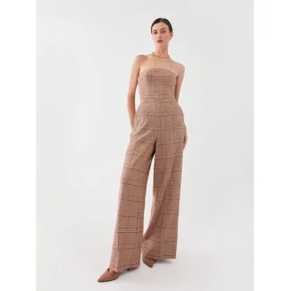 Zdjęcie TWINSET Kombinezon 232TP2750 Brązowy Regular Fit