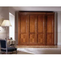 Picture Beautiful Italian wardrobe with 4 sliding doors for the bedroom