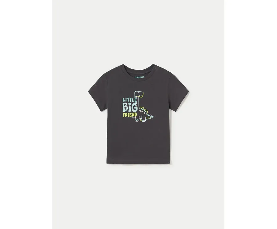 obrazek 1 Mayoral T-Shirt 1062 Czarny Regular Fit