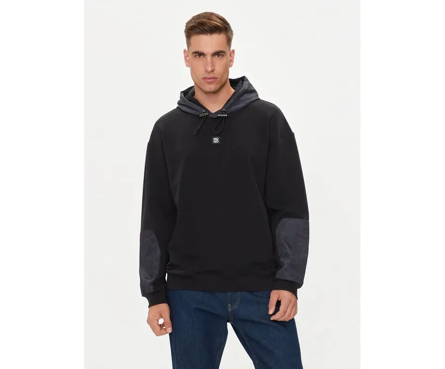 obrazek 1 Hugo Bluza Ditcheno 50516719 Czarny Relaxed Fit HUGO