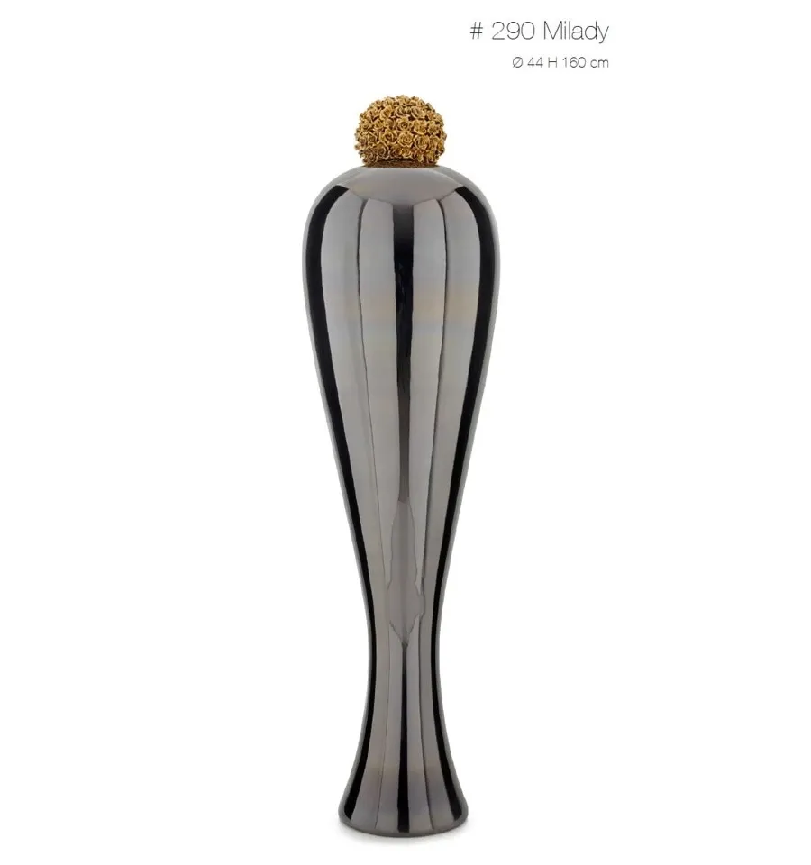 picture 1 High ceramic vase