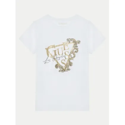 Zdjęcie Guess T-Shirt J5RI35 K6YW4 Biały Regular Fit