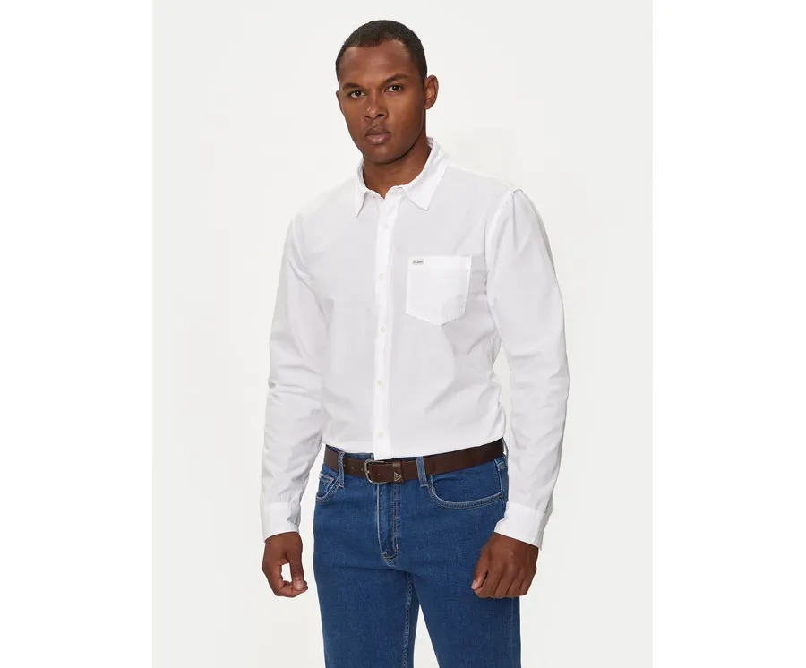 obrazek 1 Guess Jeans Koszula M4YH35 WGCF1 Biały Slim Fit
