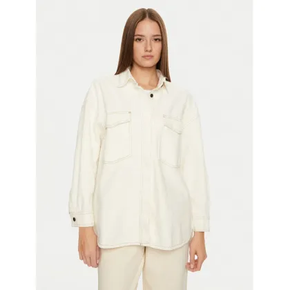 Zdjęcie American Vintage Koszula jeansowa Jozastreet JOZ06AH24 Biały Loose Fit