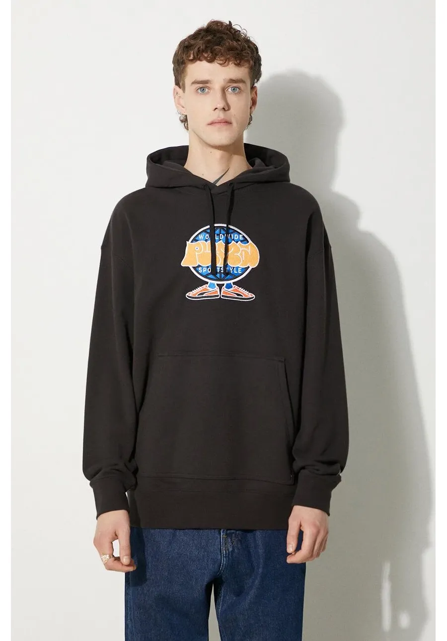 obrazek 1 Puma bluza męska kolor czarny z kapturem z nadrukiem 538027-01