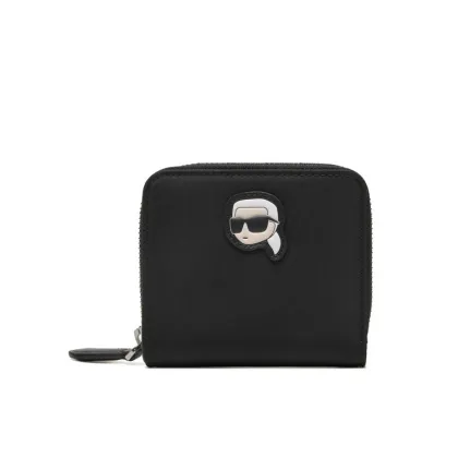 Zdjęcie KARL LAGERFELD Mały Portfel Damski A1W32078 Czarny