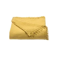 Picture Nice bedspread, 100% cotton Brehat plaid for the bed