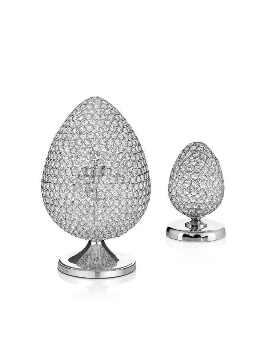 obrazek 2 Oryginalna lampa stołowa „Diamentowe jajko”