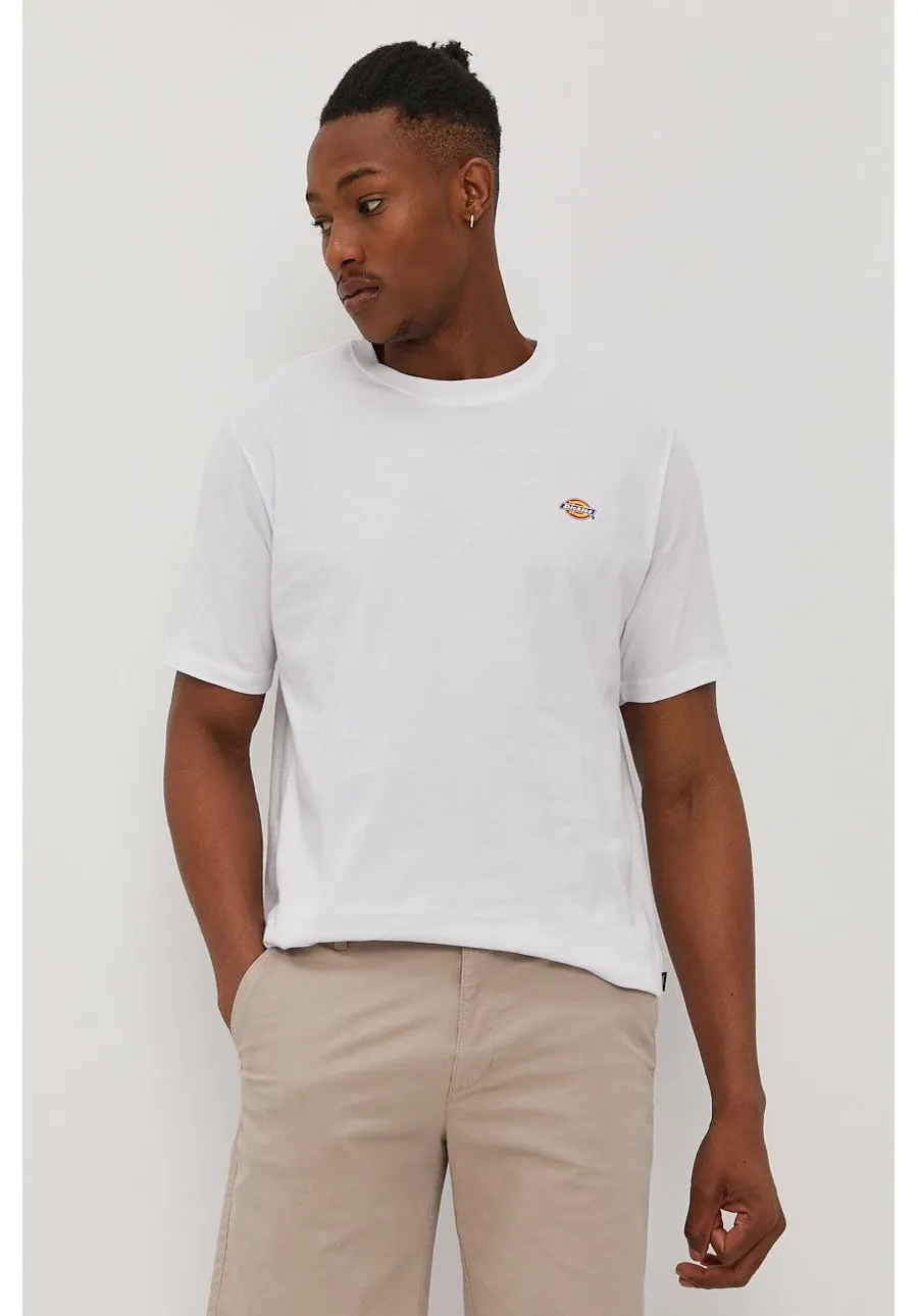 obrazek 1 Dickies T-shirt męski kolor biały gładki DK0A4XDBWHX-WHITE