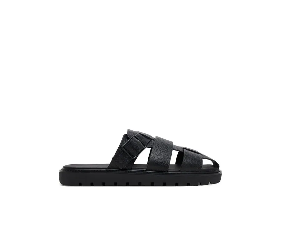 obrazek 1 Calvin Klein Jeans Klapki Sq Molded Sandal Fisherman YM0YM01220 Czarny