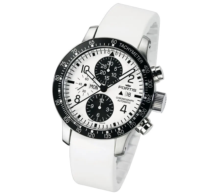 obrazek 1 FORTIS Stratoliner Chronograph White 665-10-12-Si02