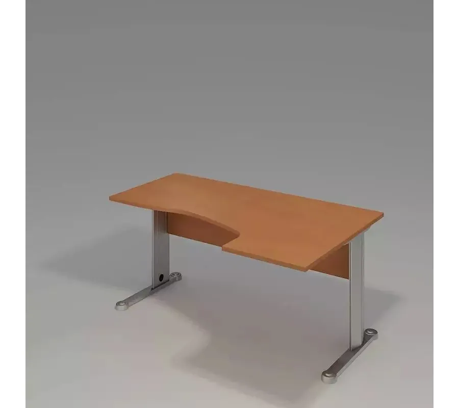 obrazek 1 Stylowe Biurko narożne o wymiarach 160/70x100/74 - Biuro Serwis