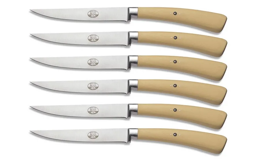 obrazek 3 Zjawiskowy komplet noży do steków z serii Plenum firmy Berti Knives
