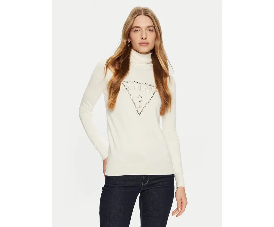 obrazek 1 Guess Golf Piper W4BR03 Z2NQ2 Écru Regular Fit