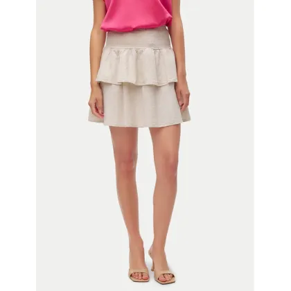 Zdjęcie Vero Moda Spódnica mini Luna 10309768 Beżowy Regular Fit