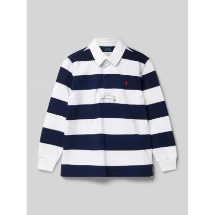 Zdjęcie Bluzka z długim rękawem z wyhaftowanym logo