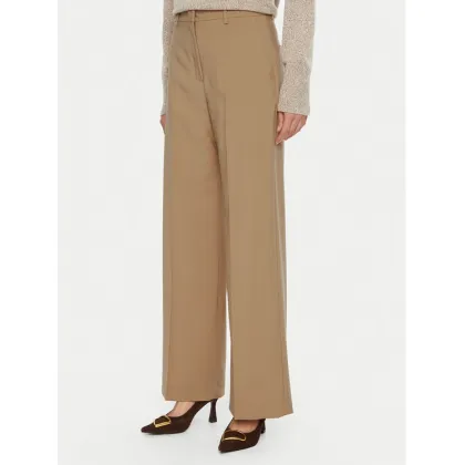 Zdjęcie Weekend Max Mara Spodnie palazzo Visivo 2515131041 Beżowy Wide Leg