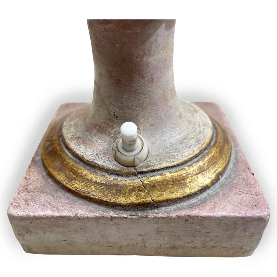 obrazek 3 Elegancka para antycznych lamp w wazonie z XIX wieku