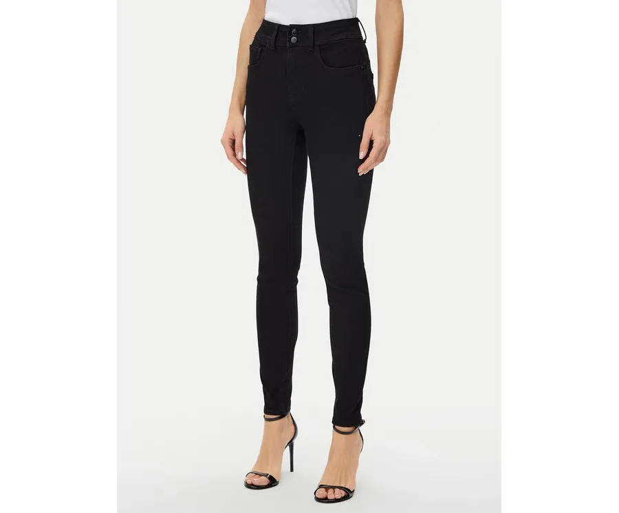 obrazek 1 Guess Jeansy W5RA34 D5LM1 Czarny Slim Fit