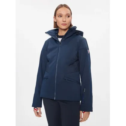 Zdjęcie Rossignol Kurtka narciarska W Softshell Flat Jkt RLLWJ15 Granatowy Regular Fit