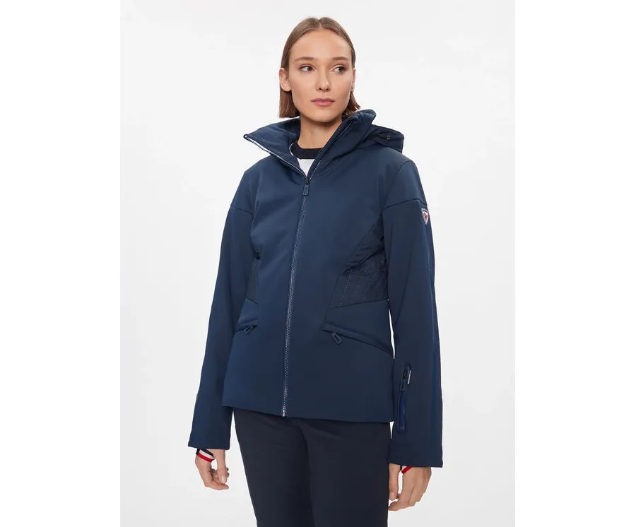 obrazek 1 Rossignol Kurtka narciarska W Softshell Flat Jkt RLLWJ15 Granatowy Regular Fit