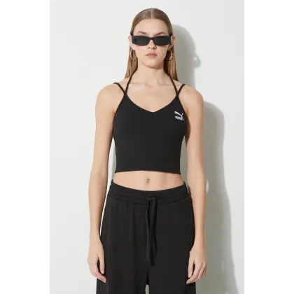 Zdjęcie Puma top damski kolor czarny 624255