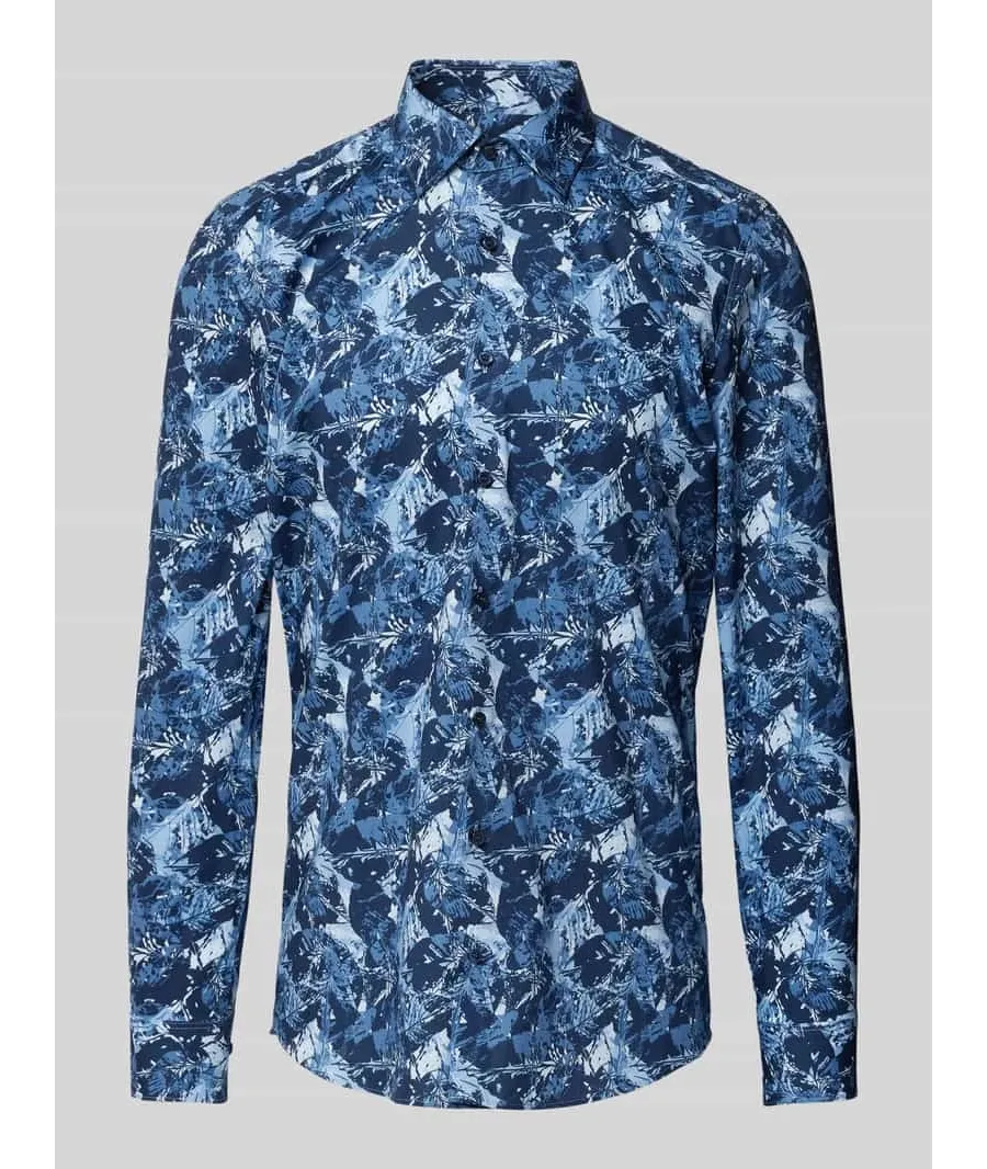 obrazek 1 Koszula biznesowa o kroju body fit z kołnierzykiem typu kent