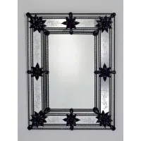 Picture Murano crystal mirror in Venetian style