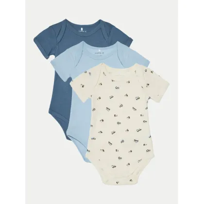 Zdjęcie NAME IT Komplet 3 par body 13242192 Kolorowy Regular Fit