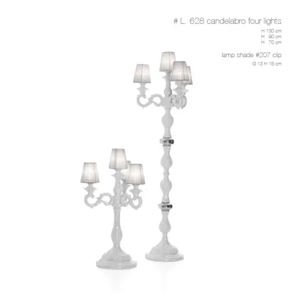 Picture A stunning white large ceramic lamp 70cm, 90cm, 130cm