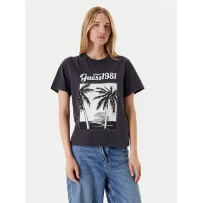 Zdjęcie Guess T-Shirt W5YI17 I3Z14 Szary Regular Fit