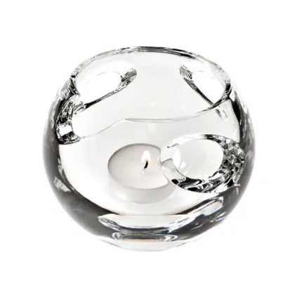 Zdjęcie Wyjątkowy kryształowy świecznik Sculpture o współczesnym kształcie - Vista Alegre