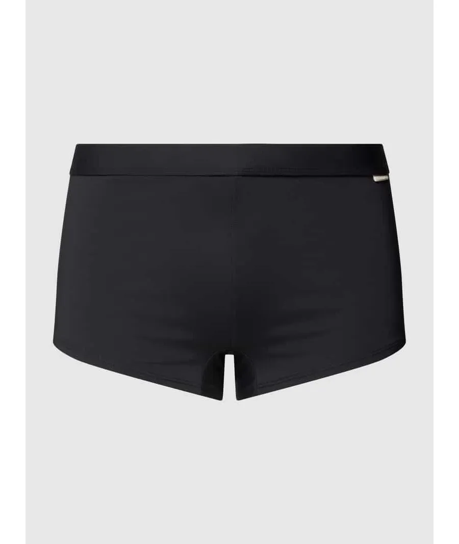 obrazek 1 Spodenki kąpielowe w jednolitym kolorze model ‘TRUNK Lycra’