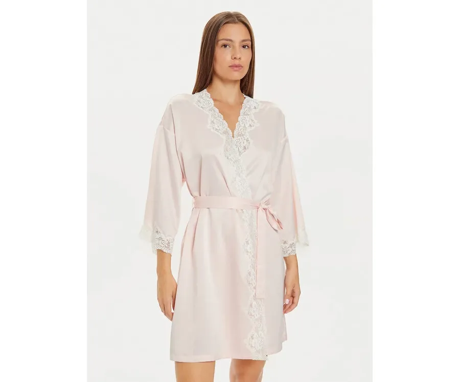obrazek 1 Lauren Ralph Lauren Szlafrok I8141226 Różowy LAUREN RALPH LAUREN