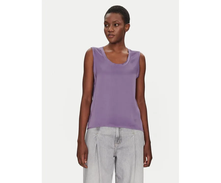 obrazek 1 ViCOLO Bluzka TD0006 Fioletowy Relaxed Fit