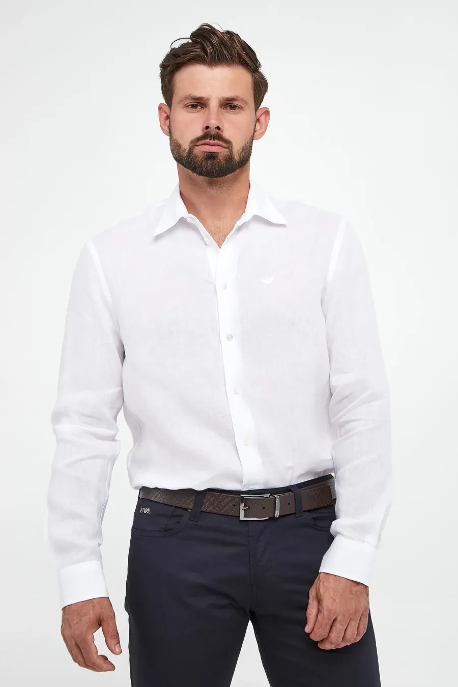 obrazek 1 Koszula męska lniana EMPORIO ARMANI Emporio Armani