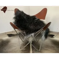 Picture Modern sheepskin rug for the living room