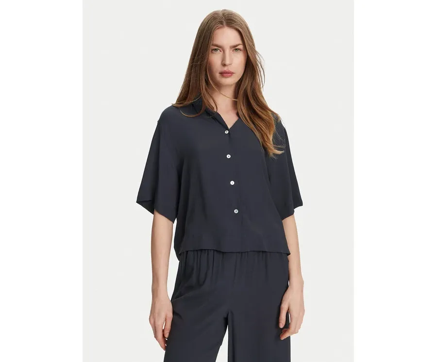 obrazek 1 Marella Koszula Ouvert 2513111154 Granatowy Regular Fit