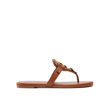 Zdjęcie Tory Burch Japonki Miller 136593 Brązowy