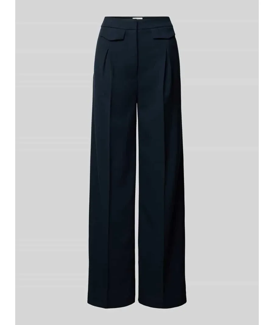 obrazek 1 Spodnie materiałowe o kroju baggy fit w kant model ‘TAILOR’