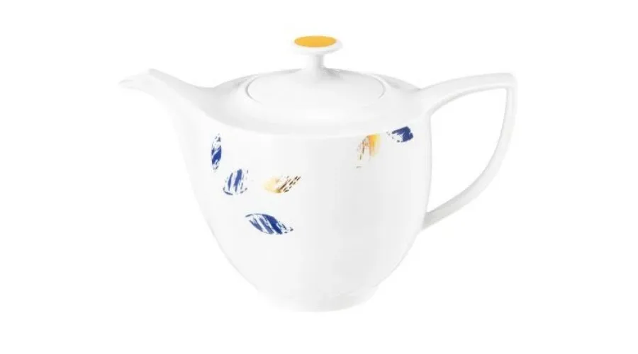 obrazek 1 Ekskluzywny biały porcelanowy dzbanek do kawy – Tettau