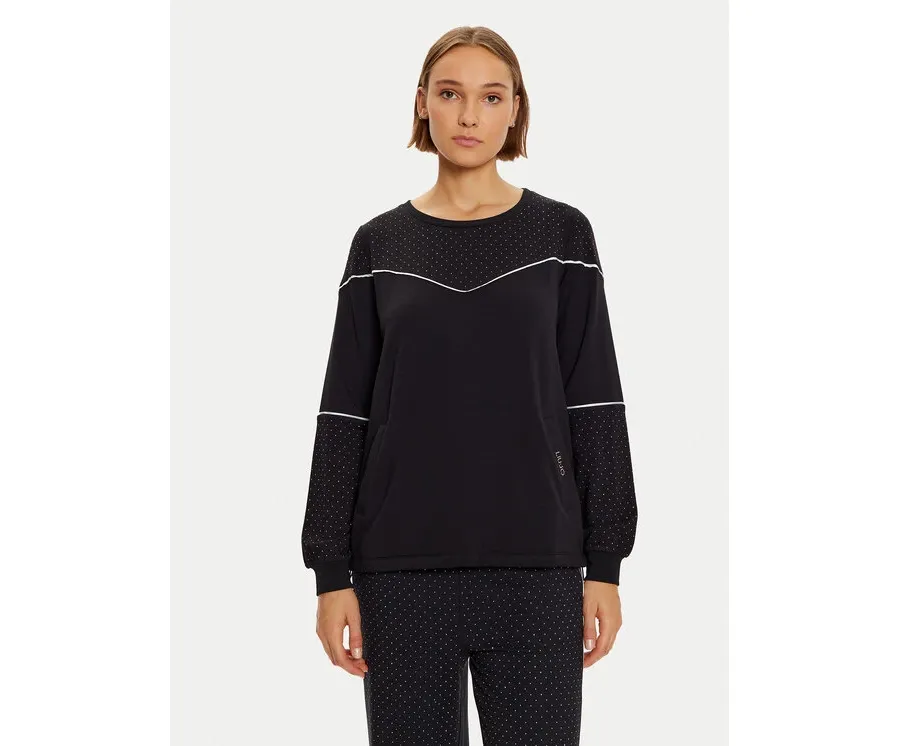 obrazek 1 Liu Jo Bluza TF4270 FS576 Czarny Regular Fit