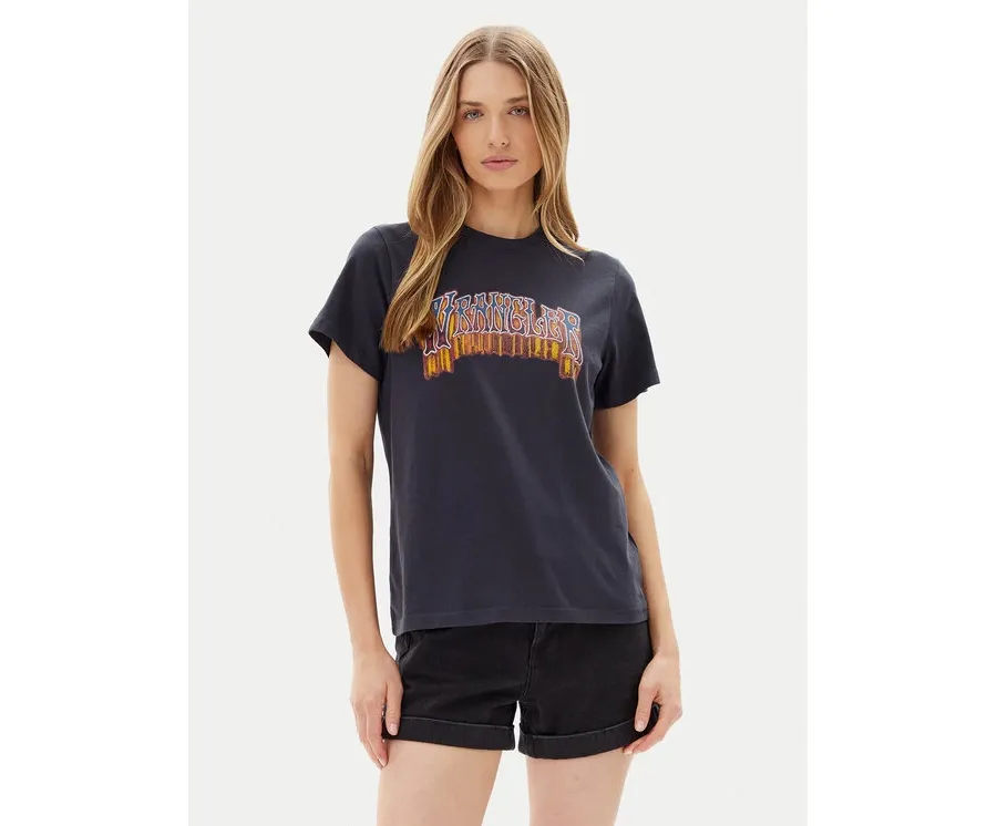 obrazek 1 Wrangler T-Shirt Graphic 112362783 Czarny Regular Fit